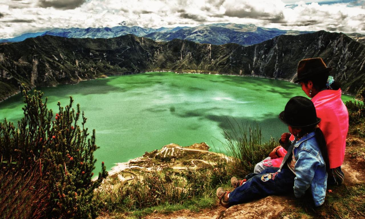 Mirador Oro Verde Quilotoa Zumbagua Exteriör bild
